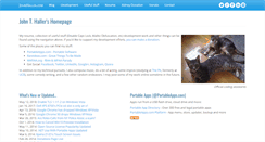 Desktop Screenshot of johnhaller.com